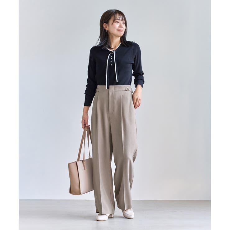 クリアツイルワイドパンツ/セレモニー・セットアップ対応 | ROPE' PICNIC | 詳細画像26 