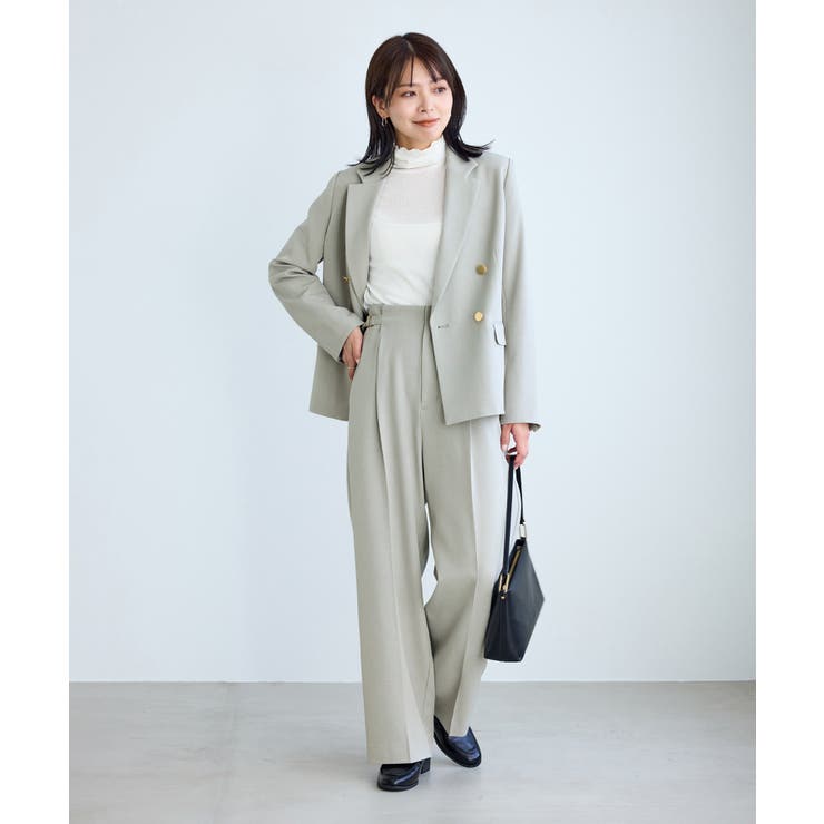 クリアツイルワイドパンツ/セレモニー・セットアップ対応 | ROPE' PICNIC | 詳細画像29 