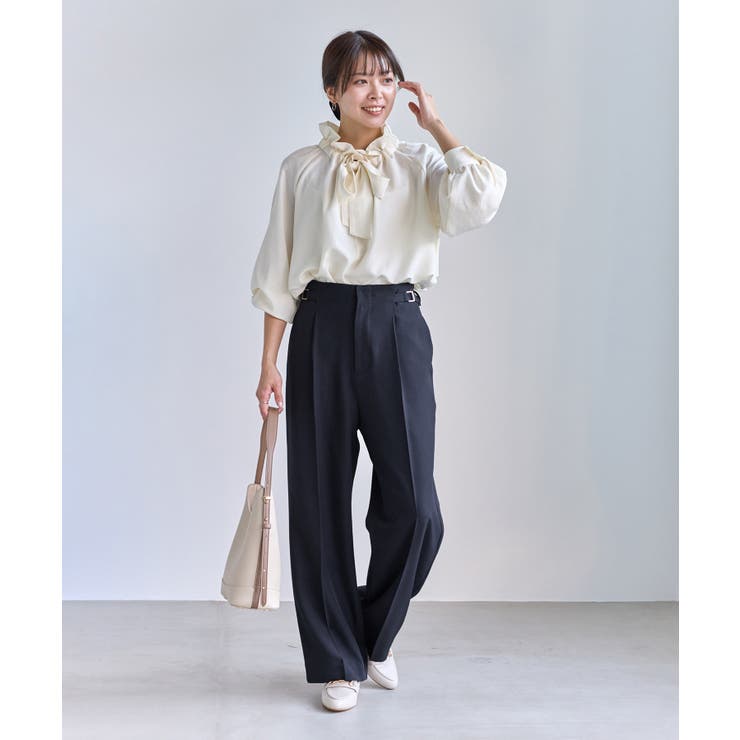 クリアツイルワイドパンツ/セレモニー・セットアップ対応 | ROPE' PICNIC | 詳細画像32 