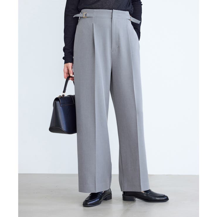 クリアツイルワイドパンツ/セレモニー・セットアップ対応 | ROPE' PICNIC | 詳細画像5 