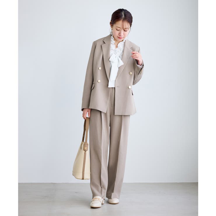 クリアツイル金ボタンジャケット セレモニー セットアップ対応 | ROPE' PICNIC | 詳細画像6 