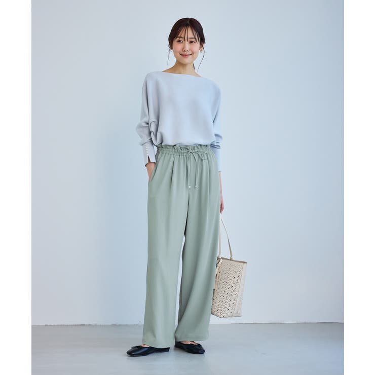ステファニージョグイージーワイドパンツ | ROPE' PICNIC | 詳細画像16 
