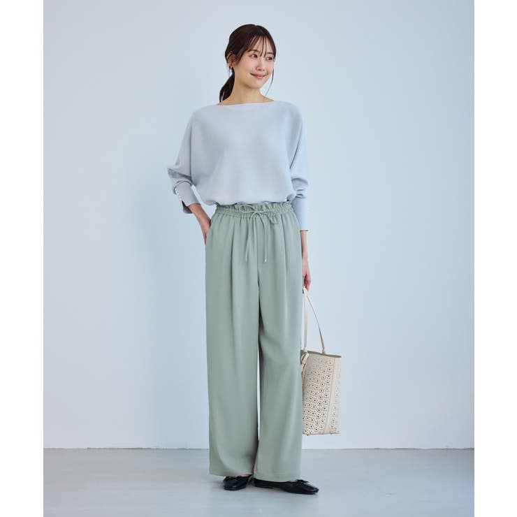 ステファニージョグイージーワイドパンツ | ROPE' PICNIC | 詳細画像17 