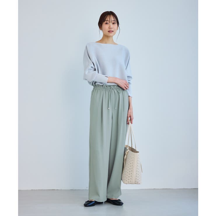 ステファニージョグイージーワイドパンツ | ROPE' PICNIC | 詳細画像18 