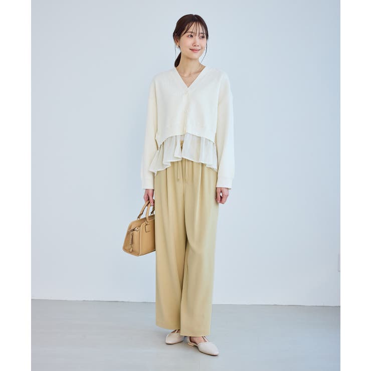 ステファニージョグイージーワイドパンツ | ROPE' PICNIC | 詳細画像22 