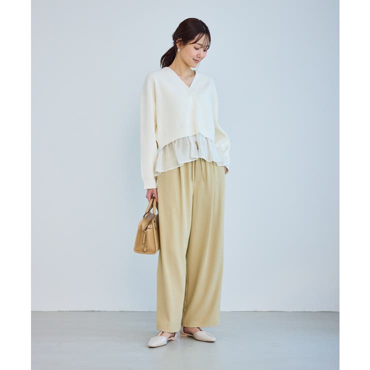 ステファニージョグイージーワイドパンツ | ROPE' PICNIC | 詳細画像23 