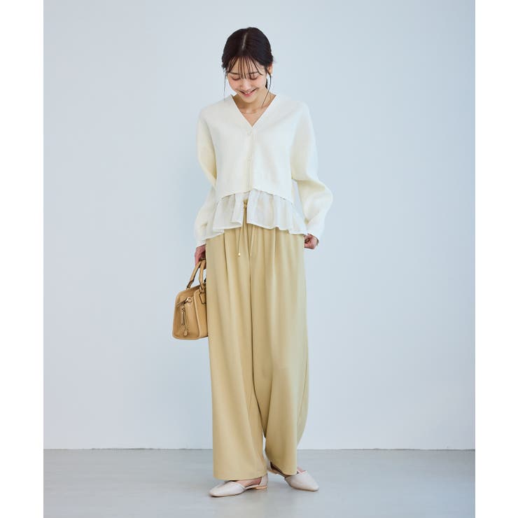 ステファニージョグイージーワイドパンツ | ROPE' PICNIC | 詳細画像24 