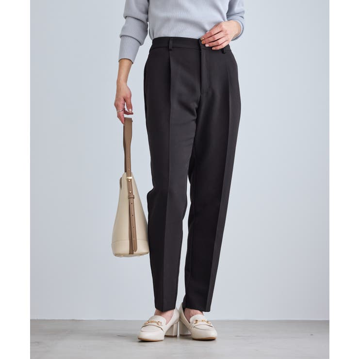 ブラック(01) | 360°ウルトラストレッチ テーパードパンツ 花粉ガード | ROPE' PICNIC