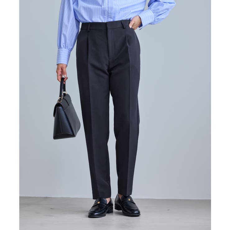 ネイビー(40) | 360°ウルトラストレッチ テーパードパンツ 花粉ガード | ROPE' PICNIC