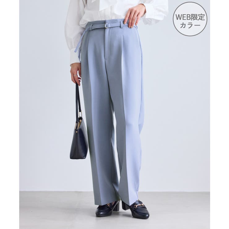 360°ウルトラストレッチ ワイドパンツ 花粉ガード | ROPE' PICNIC | 詳細画像1 