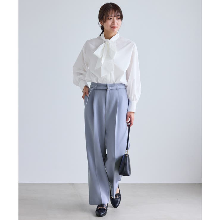 360°ウルトラストレッチ ワイドパンツ 花粉ガード | ROPE' PICNIC | 詳細画像14 