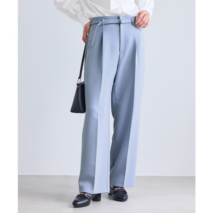 360°ウルトラストレッチ ワイドパンツ 花粉ガード | ROPE' PICNIC | 詳細画像16 