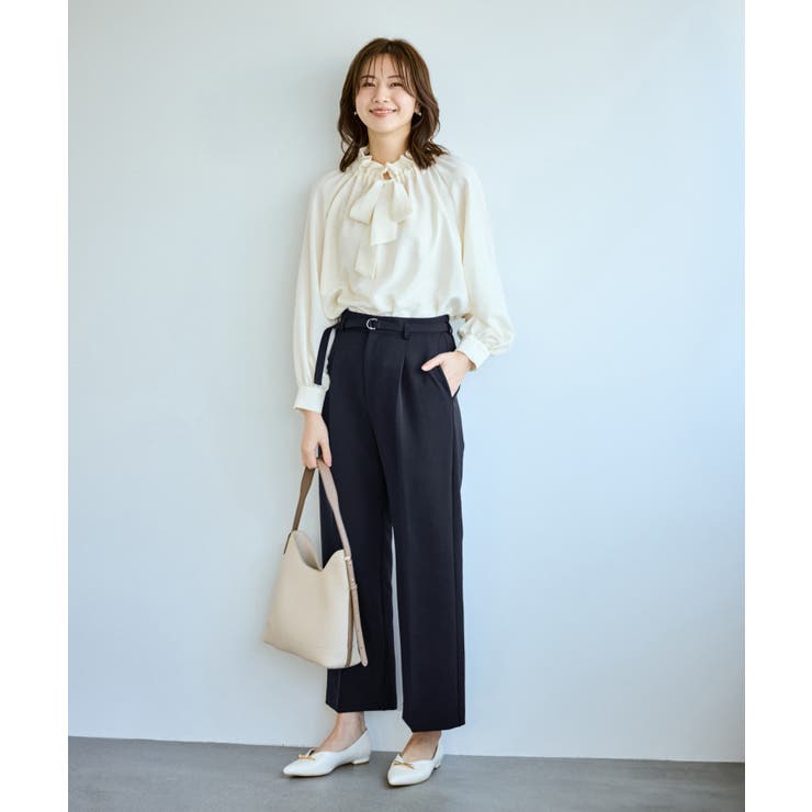 360°ウルトラストレッチ ワイドパンツ 花粉ガード | ROPE' PICNIC | 詳細画像25 