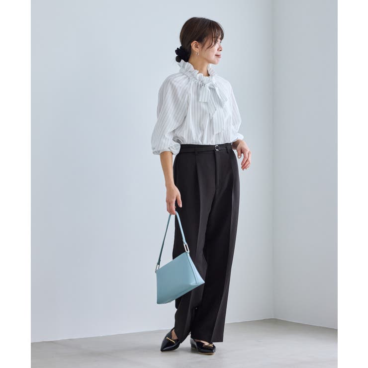 360°ウルトラストレッチ ワイドパンツ 花粉ガード | ROPE' PICNIC | 詳細画像3 