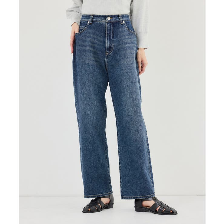 ウエストシェイプハイライズマムジーンズ | ROPE' PICNIC | 詳細画像1 