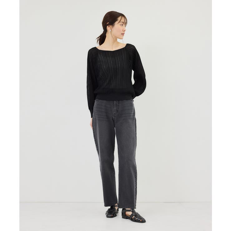 ウエストシェイプハイライズマムジーンズ | ROPE' PICNIC | 詳細画像10 