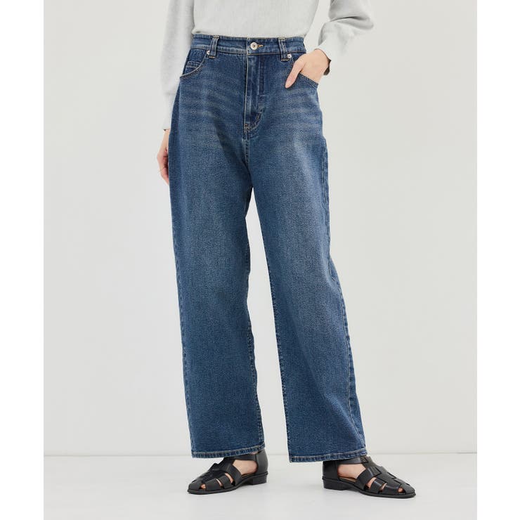 ウエストシェイプハイライズマムジーンズ | ROPE' PICNIC | 詳細画像14 