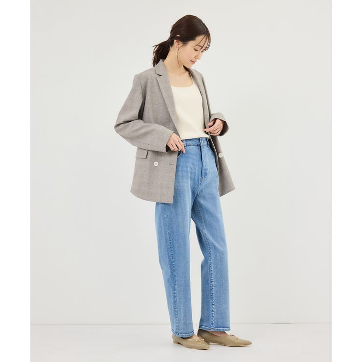 ウエストシェイプハイライズマムジーンズ | ROPE' PICNIC | 詳細画像18 