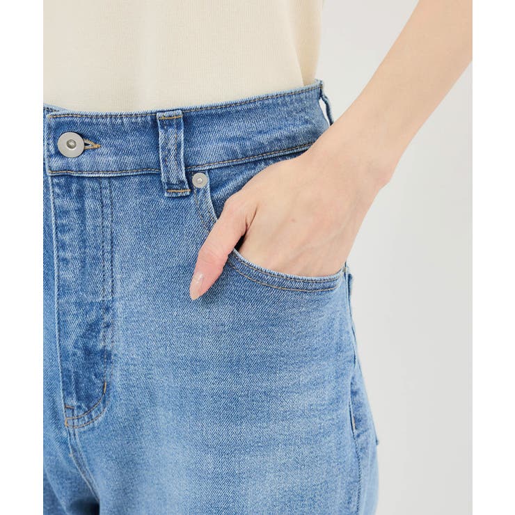 ウエストシェイプハイライズマムジーンズ | ROPE' PICNIC | 詳細画像31 