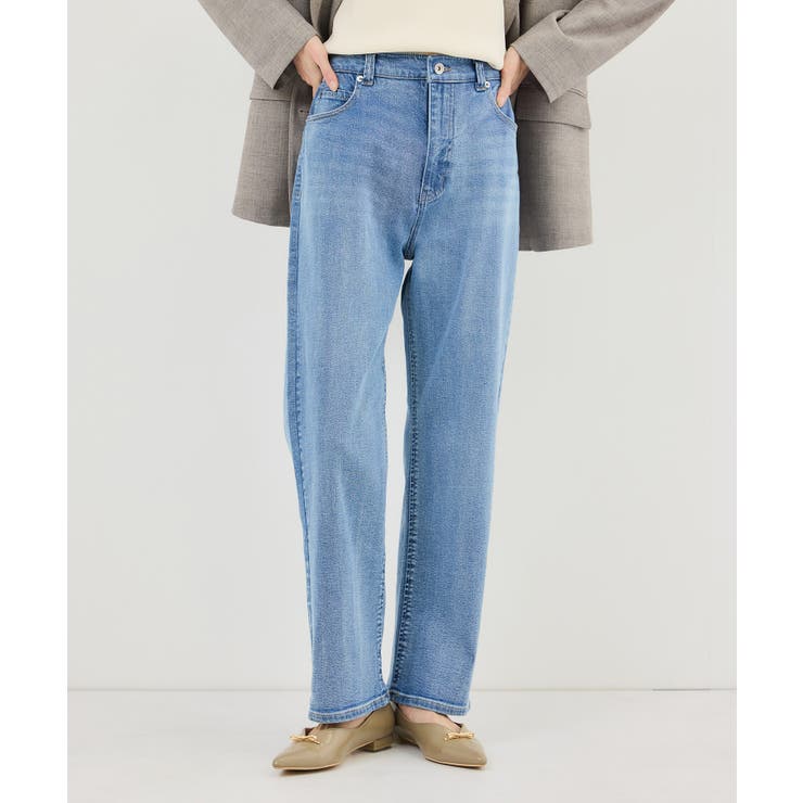 ブルー系(46) | ウエストシェイプハイライズマムジーンズ | ROPE' PICNIC