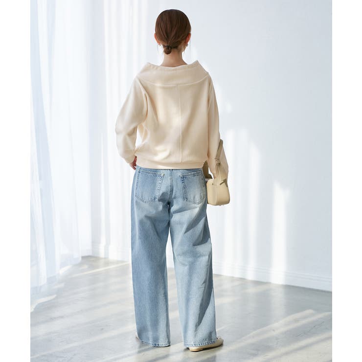 【emur/エミュール】ワイドストレートデニムパンツ | ROPE' PICNIC | 詳細画像11 