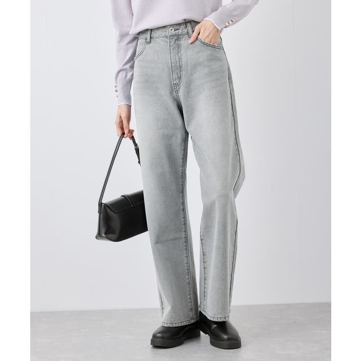 【emur/エミュール】ワイドストレートデニムパンツ | ROPE' PICNIC | 詳細画像17 