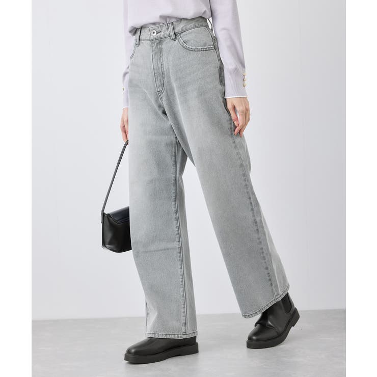 【emur/エミュール】ワイドストレートデニムパンツ | ROPE' PICNIC | 詳細画像18 