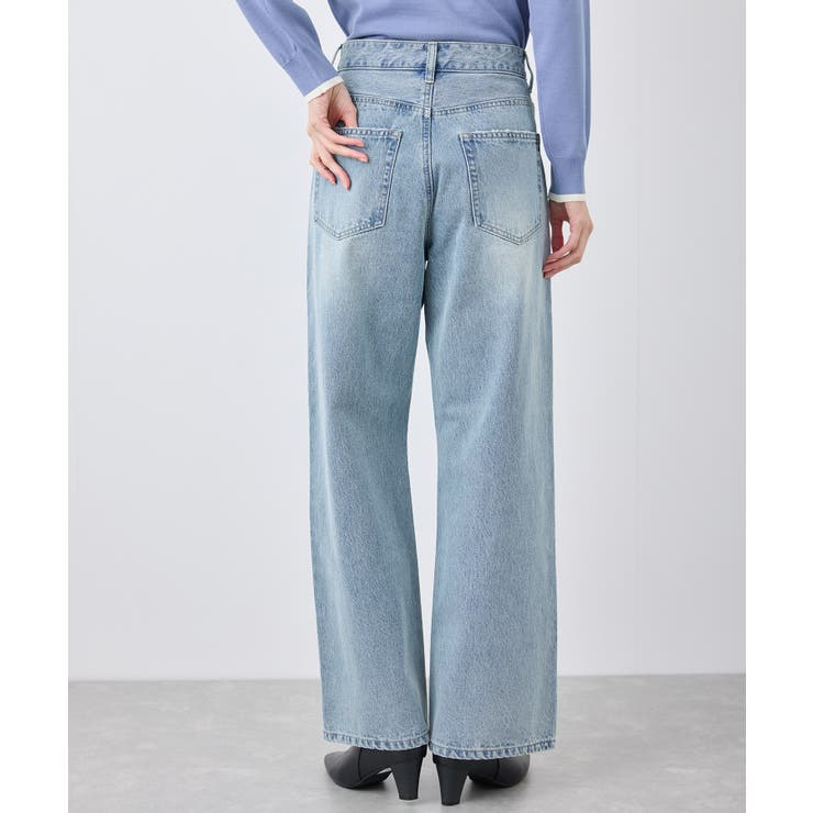 【emur/エミュール】ワイドストレートデニムパンツ | ROPE' PICNIC | 詳細画像26 