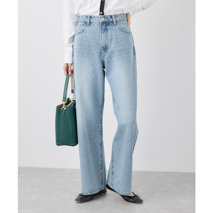 【emur/エミュール】ワイドストレートデニムパンツ | ROPE' PICNIC | 詳細画像29 