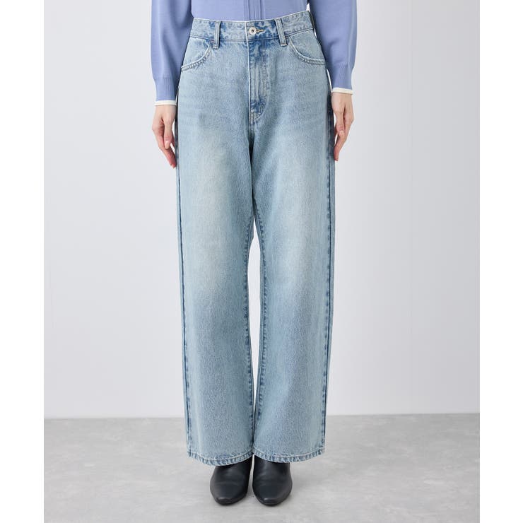 【emur/エミュール】ワイドストレートデニムパンツ | ROPE' PICNIC | 詳細画像32 