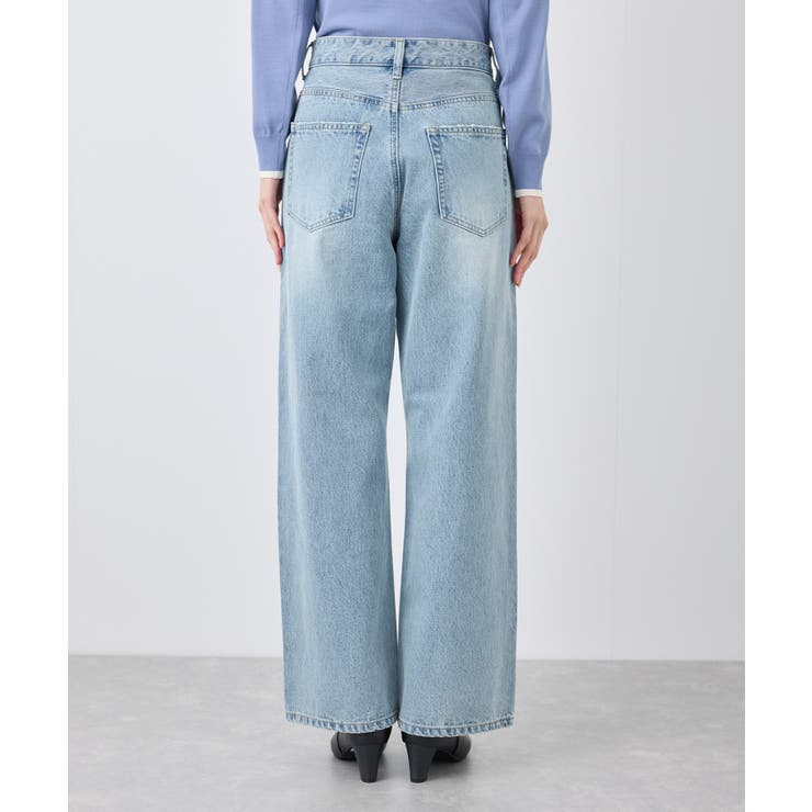 【emur/エミュール】ワイドストレートデニムパンツ | ROPE' PICNIC | 詳細画像34 