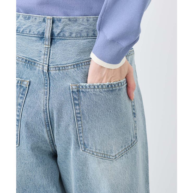 【emur/エミュール】ワイドストレートデニムパンツ | ROPE' PICNIC | 詳細画像37 