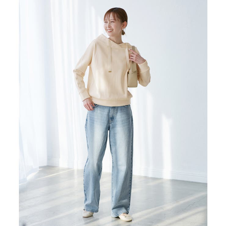 【emur/エミュール】ワイドストレートデニムパンツ | ROPE' PICNIC | 詳細画像9 