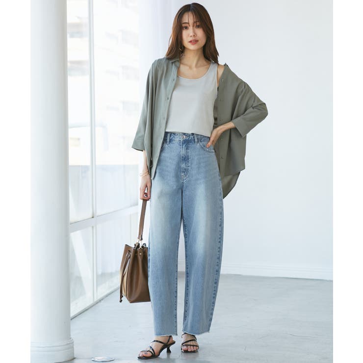 【emur/エミュール】カービーデニムパンツ | ROPE' PICNIC | 詳細画像2 