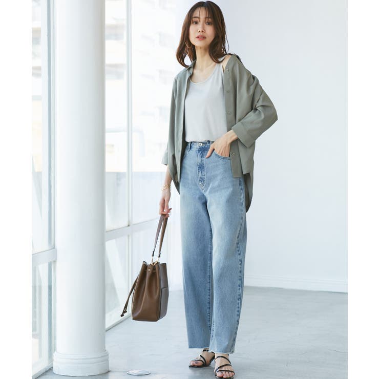 【emur/エミュール】カービーデニムパンツ | ROPE' PICNIC | 詳細画像3 