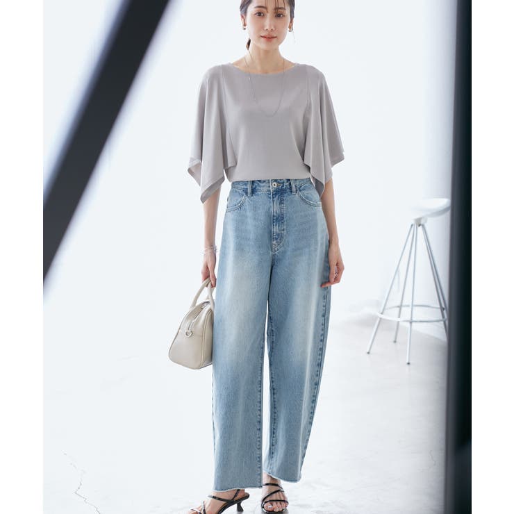 【emur/エミュール】カービーデニムパンツ | ROPE' PICNIC | 詳細画像6 