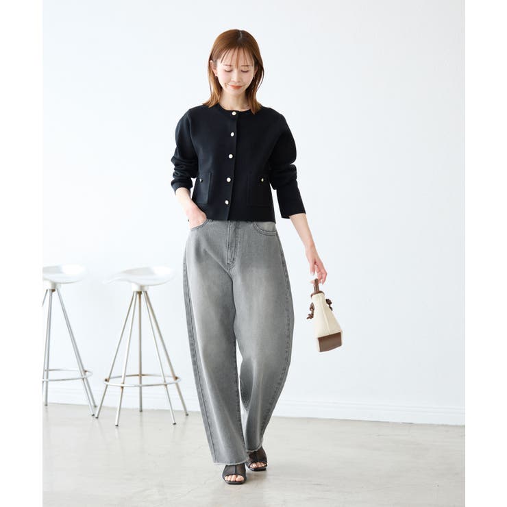 【emur/エミュール】カービーデニムパンツ | ROPE' PICNIC | 詳細画像8 