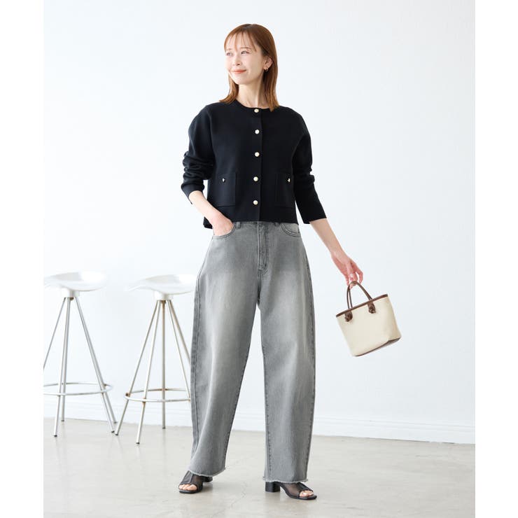 【emur/エミュール】カービーデニムパンツ | ROPE' PICNIC | 詳細画像9 