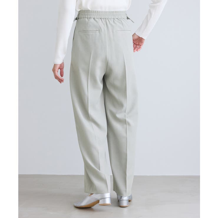 クリアツイルサイドベルトワイドパンツ セレモニー セットアップ対応 | ROPE' PICNIC | 詳細画像21 