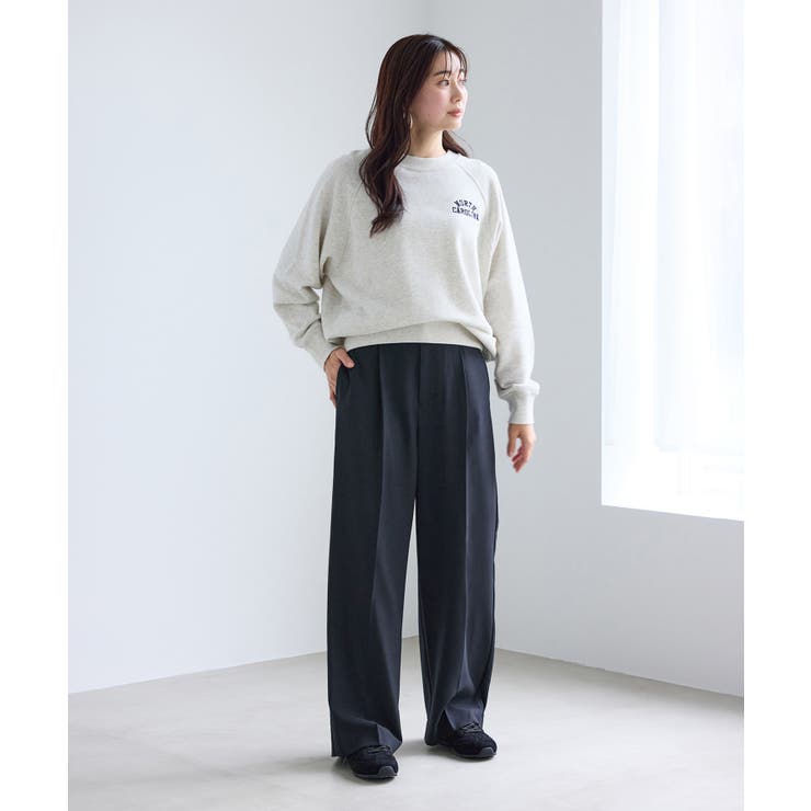 クリアツイルサイドベルトワイドパンツ セレモニー セットアップ対応 | ROPE' PICNIC | 詳細画像22 