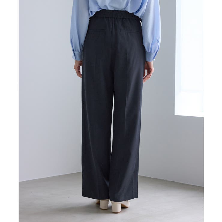 クリアツイルサイドベルトワイドパンツ セレモニー セットアップ対応 | ROPE' PICNIC | 詳細画像34 