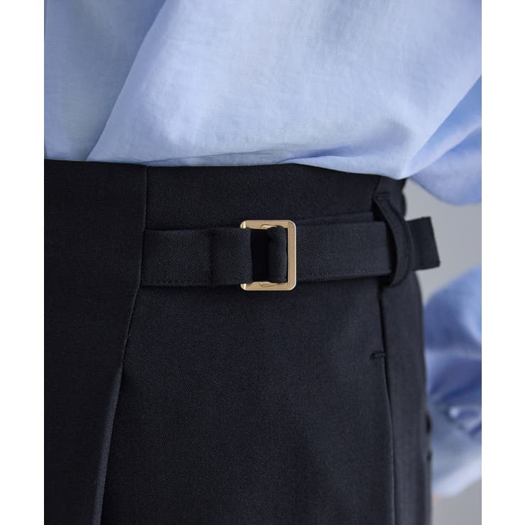 クリアツイルサイドベルトワイドパンツ セレモニー セットアップ対応 | ROPE' PICNIC | 詳細画像36 