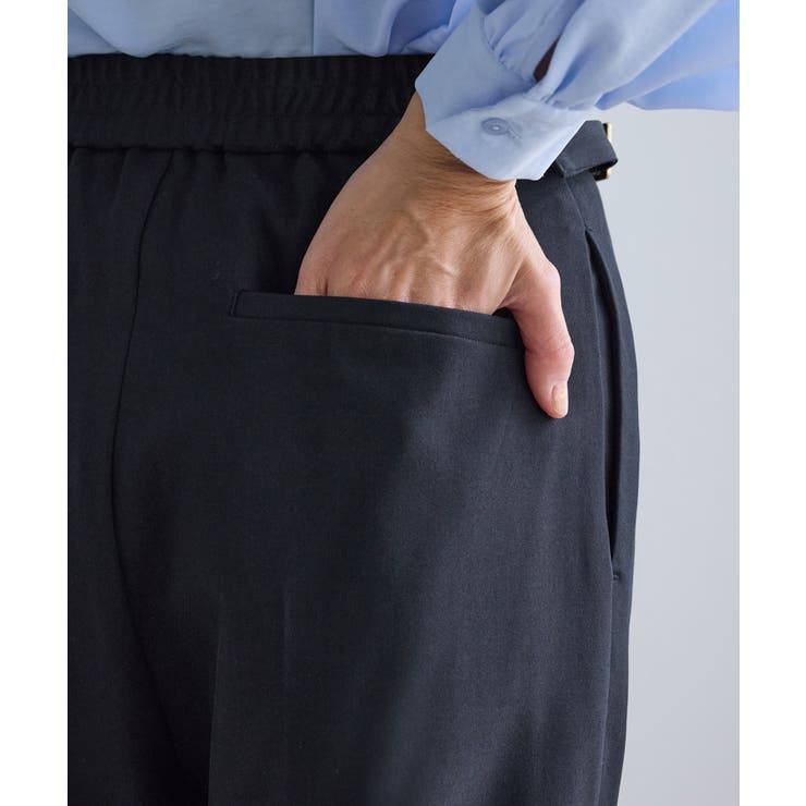 クリアツイルサイドベルトワイドパンツ セレモニー セットアップ対応 | ROPE' PICNIC | 詳細画像39 