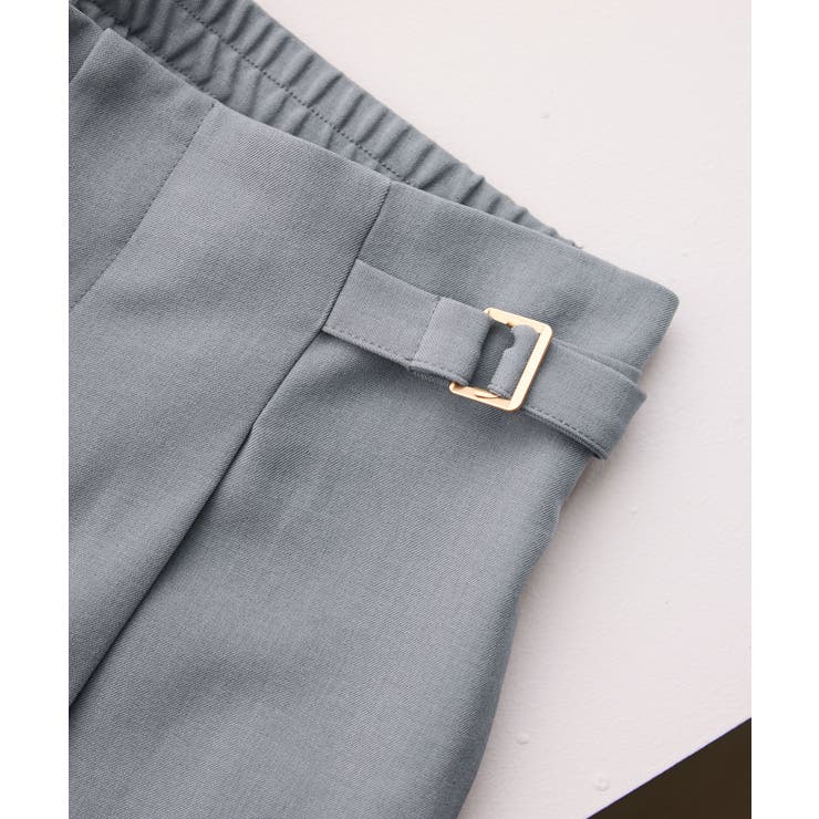 クリアツイルサイドベルトワイドパンツ セレモニー セットアップ対応 | ROPE' PICNIC | 詳細画像41 