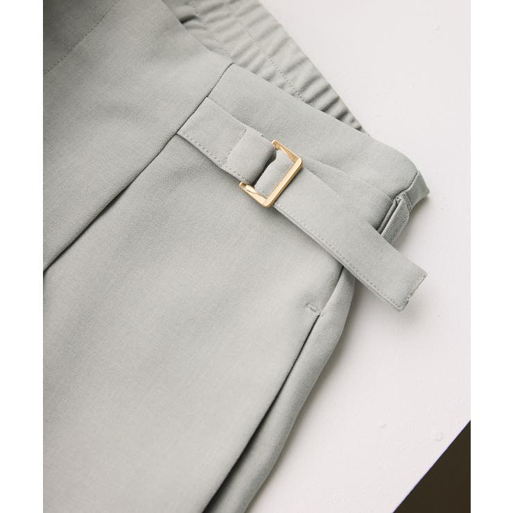 クリアツイルサイドベルトワイドパンツ セレモニー セットアップ対応 | ROPE' PICNIC | 詳細画像45 