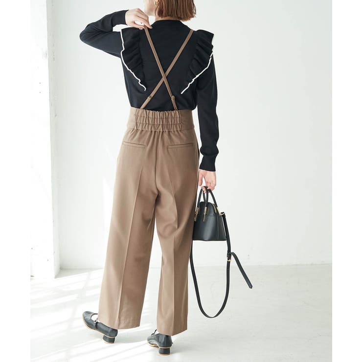 サス付きパンツ[品番：RPCW0023877]｜ROPE' PICNIC（ロペピクニック