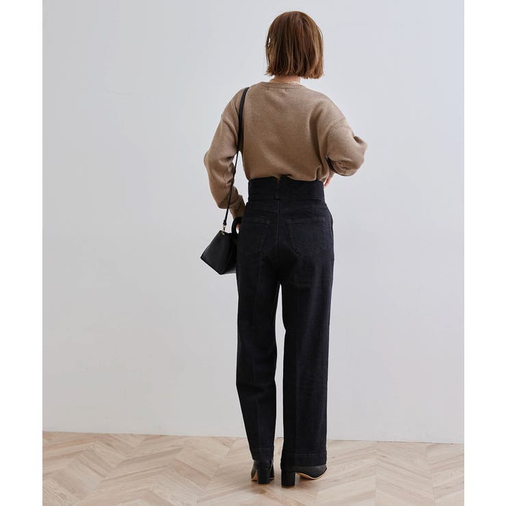 ハイウエストデニムパンツ[品番：RPCW0025462]｜ROPE' PICNIC（ロペ