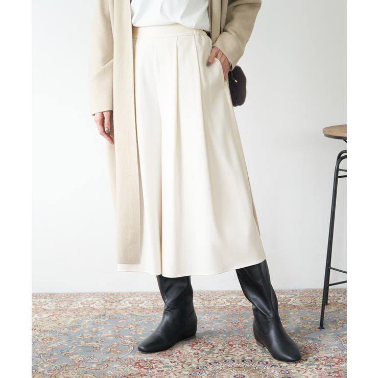 シワになりにくい・アンチピリング/きれいめイージースカーチョ | ROPE' PICNIC | 詳細画像11 