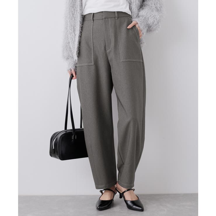 3サイズ展開】コクーンベイカーパンツ[品番：RPCW0047222]｜ROPE