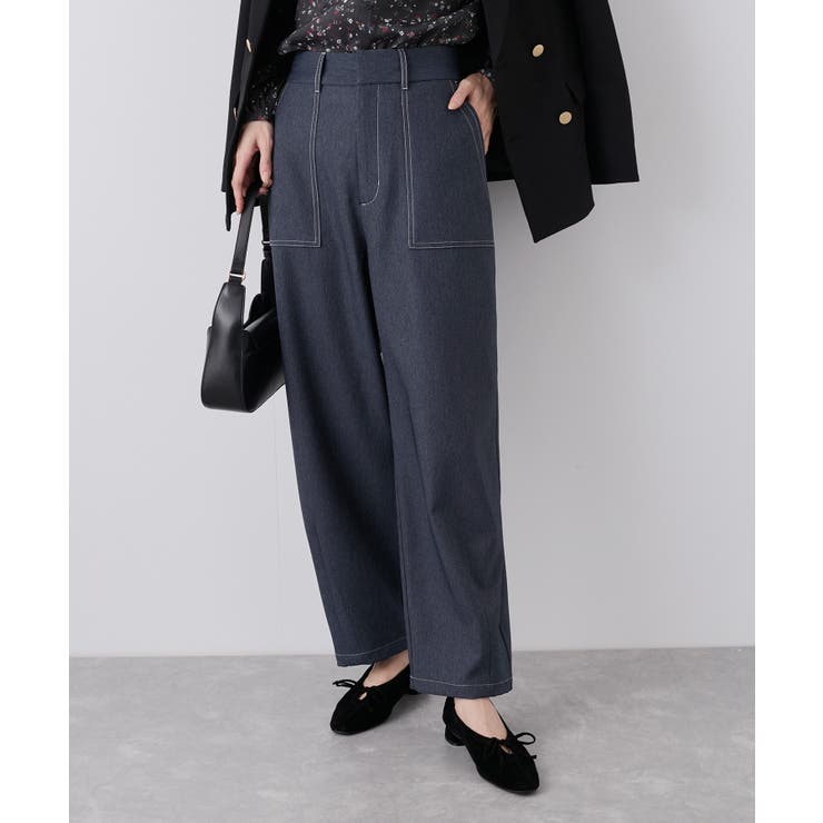 3サイズ展開】コクーンベイカーパンツ[品番：RPCW0047222]｜ROPE